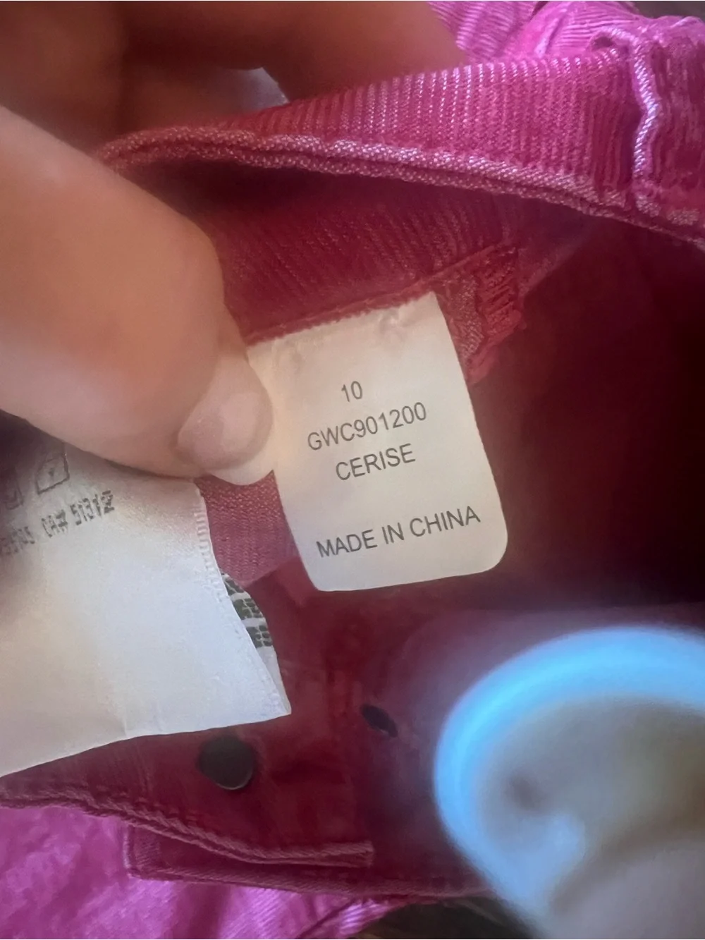 Joe's Jeans Kids Pink Straight-Leg corduroy pants